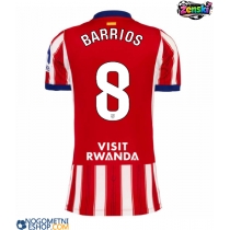 Ženski Nogometni dresi Atletico Madrid Pablo Barrios #8 Domači 2026-27 Kratek Rokav